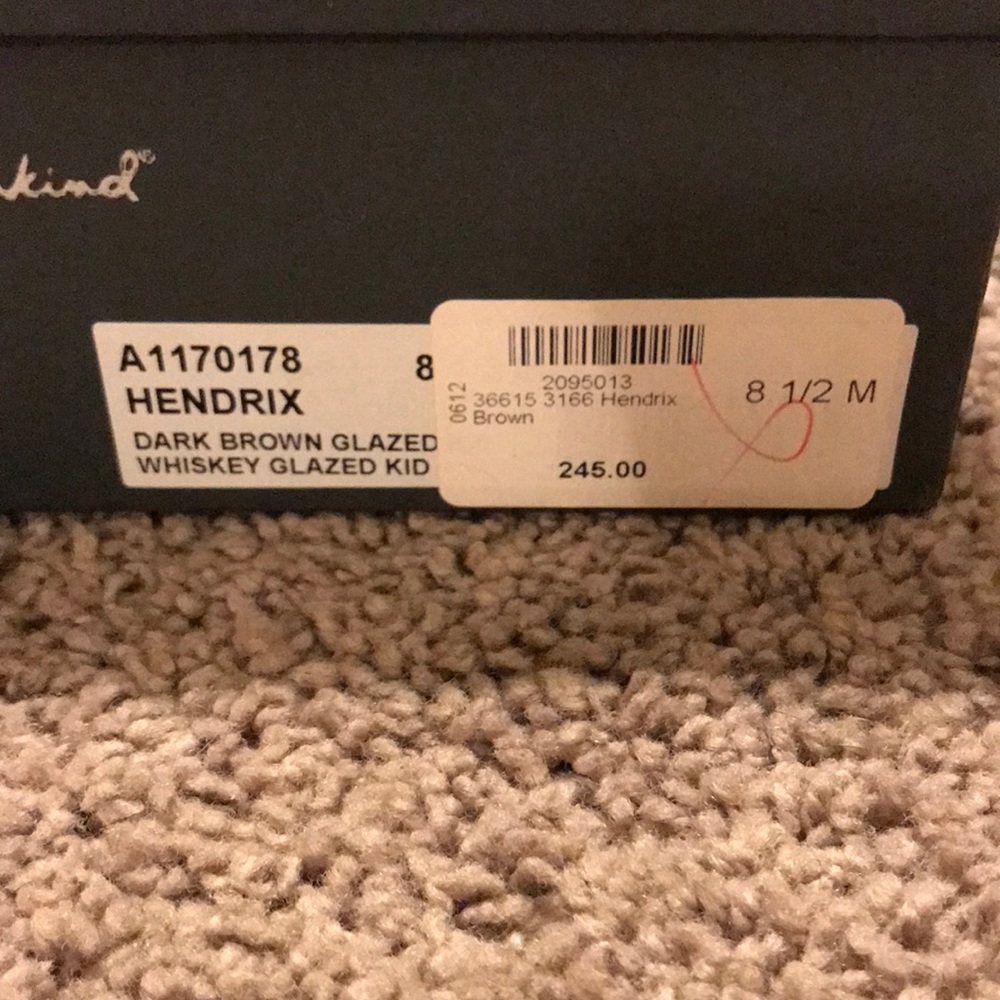 7 For All Mankind brown and tan platform sandal - Picture 5 of 5